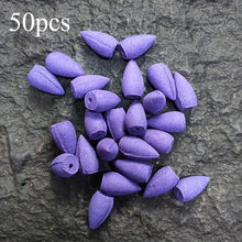 Mixed Waterfall Smoke Backflow Natural Incense Cone Lavender Sandalwood Osmanthus Natural Air Freshener for Home Bulk Wholesale