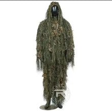 Geely Clothing Woodland 3D Bionic Leaf Camouflage Clothing Ghillie Suit for Hunting Camo Suits