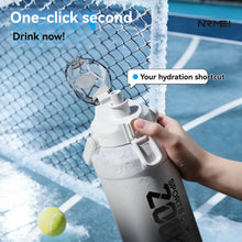 Large Capacity Tumble Thermos Water Bottle 316 Stainless Steel With Straw Handle Cup Flask  Vacuum Insulated Tumbler