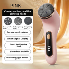 Electric foot grinder, home automatic foot grinder for removing dead skin, removing calluses, beautifying feet and repairing fee