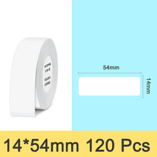 Niimbot D11 Label Sticker White Label Paper Roll Waterproof Thermal Paper Self Adhsive D11 D110 Paper Sticker for NIIMBOT Label