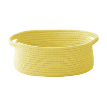 1pcs Woven Basket,Small Rope Storage Bin with Handles & Ribbon Bag, Organizer for Shelves Closets,Gift Basket Empty for Birthday