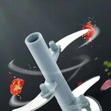 Manual Meat Grinder Garlic Chopper Rotating Garlic Press Vegetable Onion Cutting Machine，160/500/900ML