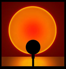 LED Sunset Lamp Nightlights USB Projector Birthday Party Decoration Mood Lights For Bedroom Living Room Wall Photography