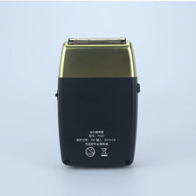 Professional Barber Shaver 11000RPM 7W Double Foil Beard Trimmer Electric Shaver for Men Pop Barbers