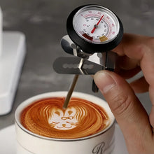 Coffee Pot Thermometer 304 Stainless Steel Clip-on Milk Bottle Accurate and Fast Temperature Measurement Coffee Accessories