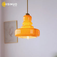 Modern Nordic Retro Glass Pendant Light Dining Room Hanging Chandelier E27 Fixture For Living Room Bedroom Kitchen Decoration L