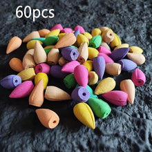 Mixed Waterfall Smoke Backflow Natural Incense Cone Lavender Sandalwood Osmanthus Natural Air Freshener for Home Bulk Wholesale