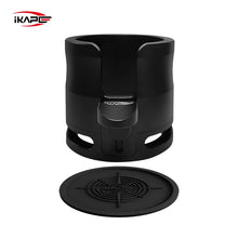 IKAPE Adjustable Portafilter Holder Tamping,51/54/58MM Espresso Tamping Station,With Non-slip Silicone Base,Coffee Accessories