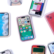 Miniatura de teléfono móvil para casa de muñecas, modelo de smartphone de simulación, juguete de imitación para niños, accesorios para casa de muñecas