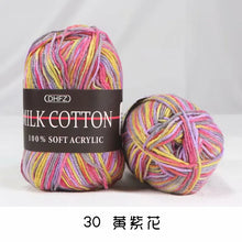 1Pc 50g Milk Cotton Knitting Yarn Crochet Yarn Hand Knitted Line DIY Knit Sweater Scarf Hat sock blanket amigurumi threads 120M