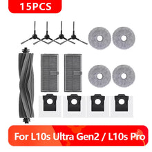 Dreame L10s Ultra Gen2 / L10s Pro Ultra HeatMain Side Brush HEPA Filter Mop Dust Bag Vacuum Cleaner Replacement Accessories
