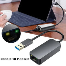 Type C To RJ45 Ethernet Adapter 2500Mbps USB 3.0 RJ45 Network Card 100/1000/2500Mbps Lan Internet Cable For MacBook Laptop PC