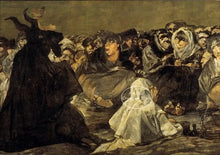Witches Sabbath By Francisco De Goya The Colossus Canvas Painting Poster Wall Art Picture Cinema Room Home Bedroom Decoration