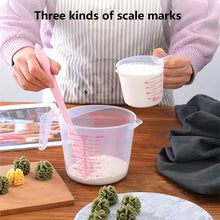 250/500/1000ML Easuring Cup Measuring Cups and Spoons Plastic Jug Digital Kitchen Scale Baking Tools Timer Accessories