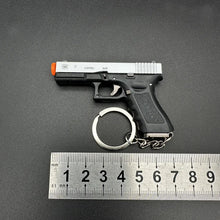 1:3 Scale Alloy Empire G17 Half Alloy Gun Model Keychain Shell Pop-up Detachable Decompression Toy Men's Gift