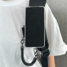 Free Hands Magnetic Belt Clip Holder Mobile Phone Holder Backpack Clip Metal Hook Spring Rope For Magsafe iPhone Accessories