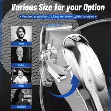 Cordless Hair Clipper and Trimmer Kit for Men with Titanium Blades, USB-C - image 4