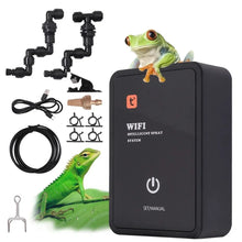 Intelligent Automatic Reptile Fogger Mister System WiFi Remote Control Reptile Humidifier with Timer Terrarium Rainforest System