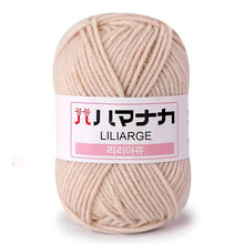 25g Soft Milk Cotton Knitting Yarn Anti-Pilling High Quality Knitting 4ply Cotton Yarn For Crochet Scarf Sweater Hat Doll Craft