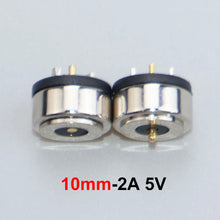 JCD 1Pair 2/3/4/5/6/Pin Male Female Waterproof Round Shape Magnet Suction Spring Pogo Pin DC Power Charging Magnetic Connector ﻿