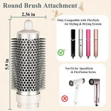A20M Round Brush Attachment for FlexStyle Accessories, Round Volumizing Brush Hair Styling Tool