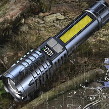 Rechargeable COB LED Flashlight with Side Light for Camping and Hiking - image 4