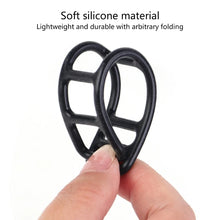Bicycles Silicones Strap Mount Strap, Cycling Flashlight Mount Fixing Tie Strap for Handlebars Light 24BD