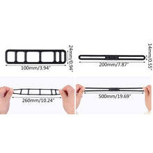 Bicycles Silicones Strap Mount Strap, Cycling Flashlight Mount Fixing Tie Strap for Handlebars Light 24BD