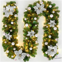 2.7m LED Christmas Garland with Lights for Mantel, Fireplace, Stairs and Door - image 10