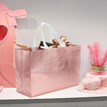 Women Reusable Shopping Bag Large Capacity Canvas Travel Storage Bags Laser Glitter Female Handbag Grocery Canvas Tote Eco Bag