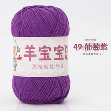 50g 1pc Hand Knitting Milk Cotton Yarn Knitted Blanket Sweater Scarf Doll Crochet Yarn wool thread line Crocheting amigurumi