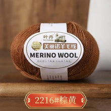 1Pc 50g Soft Merino Wool Yarn for hand knitting Anti-pilling Wool Crochet line knit Sweater Scarf hat Wool Thread warm lana