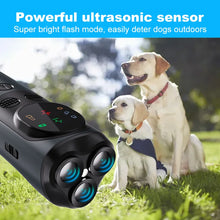 Ultrasonic Dog Repeller: 30 kHz High-Power Rechargeable Outdoor Anti-Bark Dog Trainer
