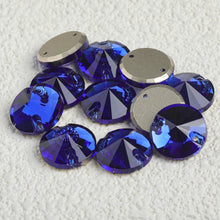 VC Wholesale Rivoli Top Quality K9 Glass Sew On Rhinestones Crystal Box-packed Flatback Sewing Stones For Garment Decorations