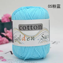 1Pc 50g Hand knitting 100% cotton yarn soft crochet yarn to knit sweater blanket hat line crocheting amigurumi doll bag threads