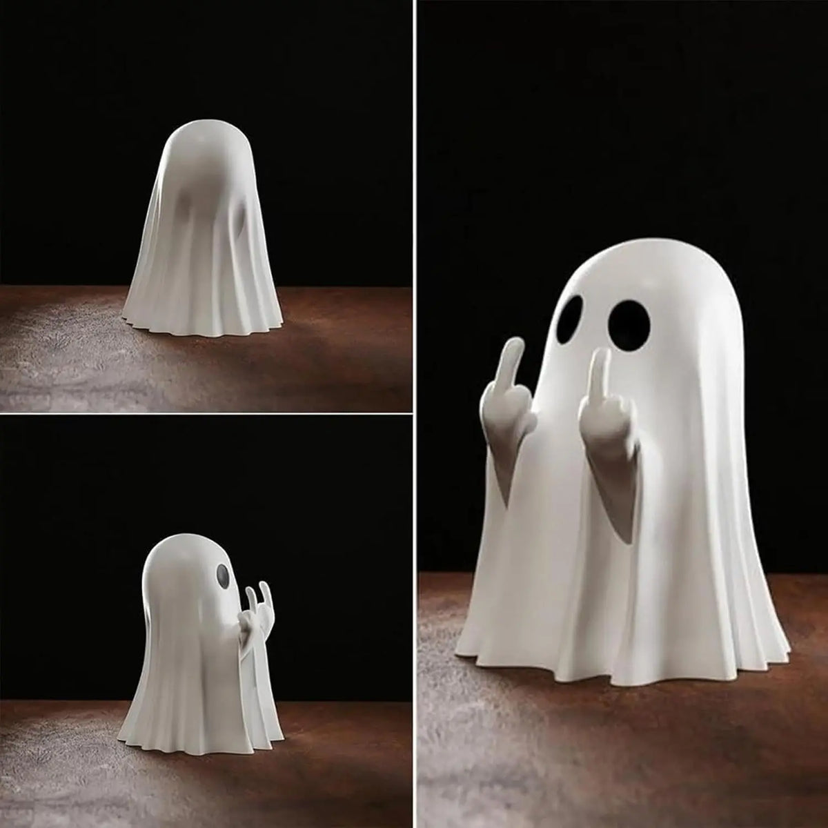 Halloween creative refers to the ghost of resin ornaments