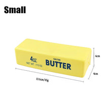 Butter Stick Squishy Fidget Toys Elastic Cheese Stick Funny Squeeze Prank Toy Stress Anxiety Relief Game