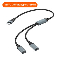 Elough USB to Type-c HUB Charging Cable Transmission Splitter Adapter OTG Computer Docking 3 in 1 Type-c Port HUB