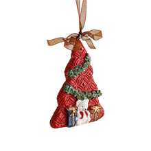 Vintage Hand-Painted Resin Christmas Ornament, Bear, Bell, Tree and Pegasus - image 14