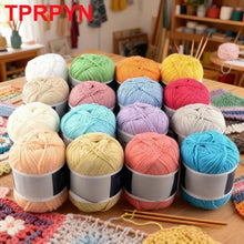 1Pc 50g Hand knitting 100% cotton yarn soft crochet yarn to knit sweater blanket hat line crocheting amigurumi doll bag threads