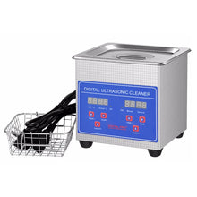 0.8L 1.3L Tabletop Digital Ultrasonic Cleaning Machine Stainless Steel Basket Dental Jewelry Ultrasound Cleaner Home Appliance