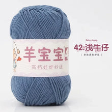 50g 1pc Hand Knitting Milk Cotton Yarn Knitted Blanket Sweater Scarf Doll Crochet Yarn wool thread line Crocheting amigurumi