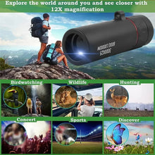 2026 Professional HD Zoom Monocular 3000x25 for Adults Mini Portable Telescope for Outdoor Camping Hunting
