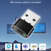 Mini USB Mouse Jiggler Undetectable Mouse Mover ON/OFF Buttons Plug and Play Keeps Awake Computer Mouse PC Movement Simulator