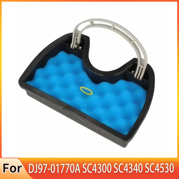 Foam Filter and Filter Case Compatible with Samsung DJ97-01770A SC4300 SC4340 SC4530 SC4570 Vacuum Cleaner Replacement Parts