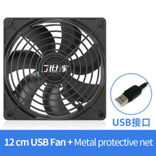 TEUCER USB Cooling Fan 8CM/12CM/14CM 800-1800RPM USB Port Power Supply Desktop Computer Available