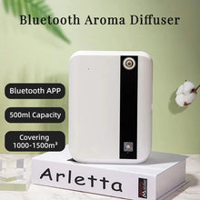 Professional Aroma Diffuser 500ML Bluetooth Essential Oil Diffuser 1500m³ Room Fragrance Diffuser Electric Smell for Home