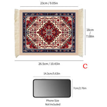 1pc Coffee Mat, Bohemian Style Coffee Pad Cup Mat, Multi-purpose Anti-slip Placemat, Coaster Coffee Accessories