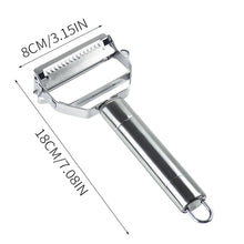 Stainless Steel Multi-function Peeler Slicer Vegetable Fruit Potato Cucumber Grater Portable Kitchen Accessories Tool
